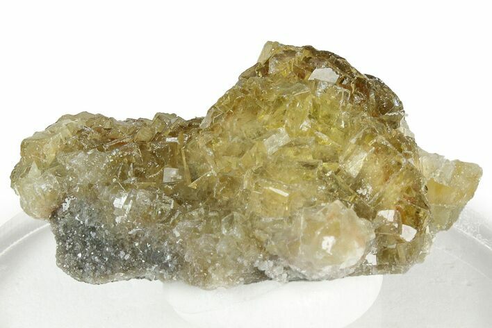 Gemmy Yellow Fluorite Cluster - Spain #327157